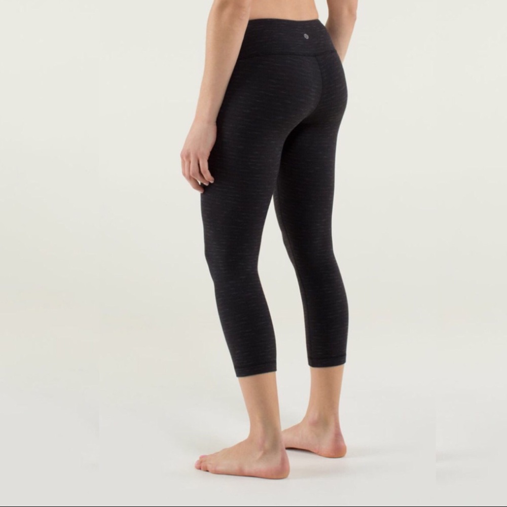 Lululemon Wunder Under Crop Pique